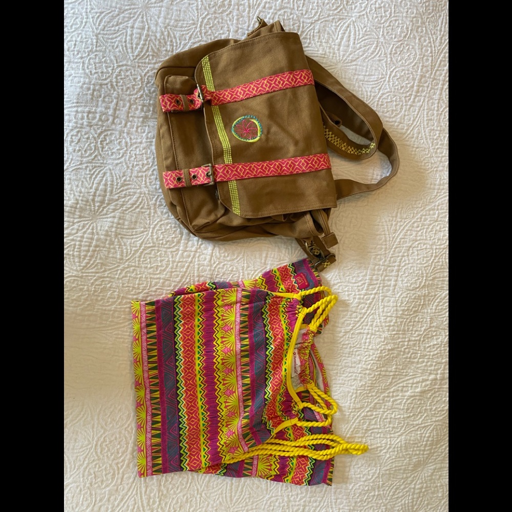 American girl Lea Clark dress & bag